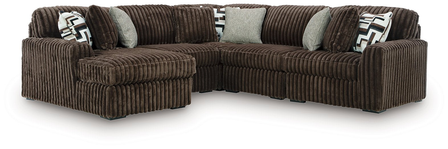 Midnight-Madness Sectional with Chaise - Orlando Furniture Outlet (Casselberry,FL)