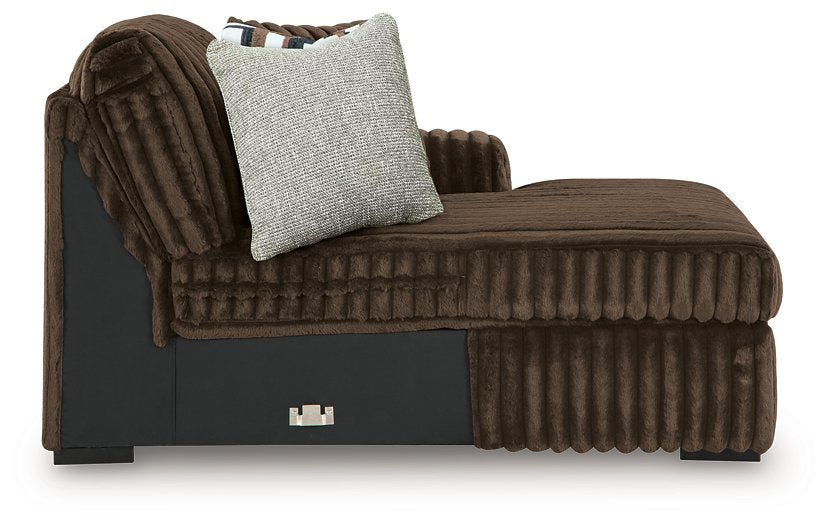 Midnight-Madness Sectional with Chaise - Orlando Furniture Outlet (Casselberry,FL)