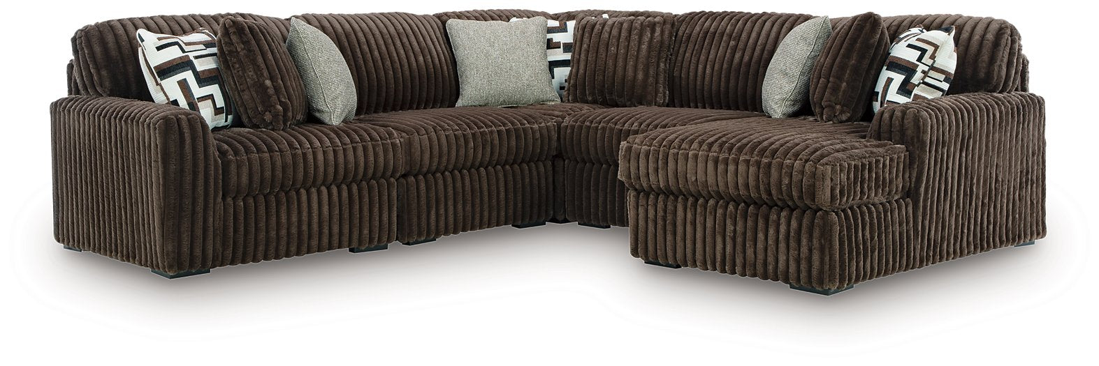 Midnight-Madness Sectional with Chaise - Orlando Furniture Outlet (Casselberry,FL)