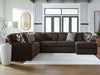 Midnight-Madness Sectional with Chaise - Orlando Furniture Outlet (Casselberry,FL)