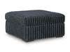 Midnight-Madness Oversized Accent Ottoman - Orlando Furniture Outlet (Casselberry,FL)