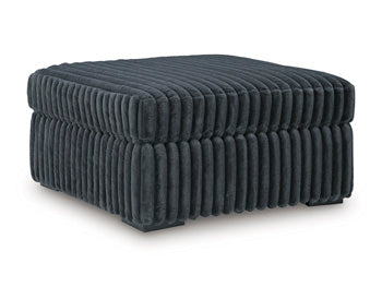 Midnight-Madness Oversized Accent Ottoman - Orlando Furniture Outlet (Casselberry,FL)