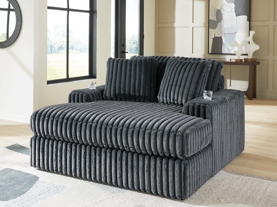 Midnight-Madness Oversized Chaise - Orlando Furniture Outlet (Casselberry,FL)