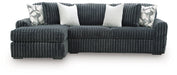 Midnight-Madness Sectional Sofa with Chaise - Orlando Furniture Outlet (Casselberry,FL)