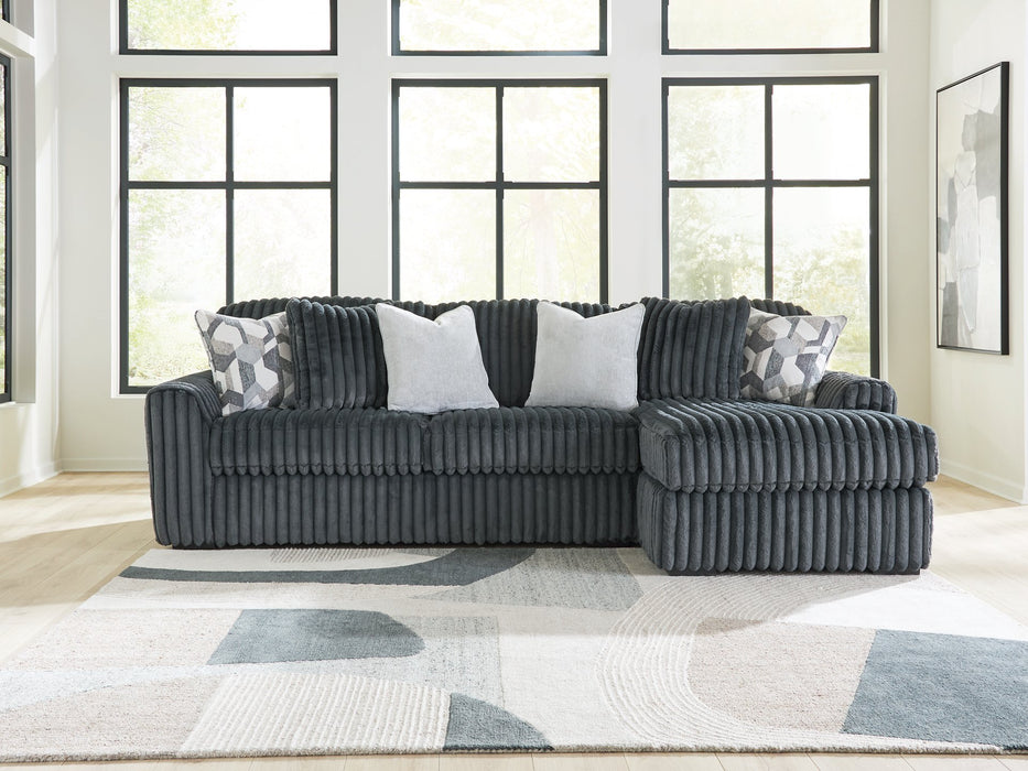 Midnight-Madness Sectional Sofa with Chaise - Orlando Furniture Outlet (Casselberry,FL)