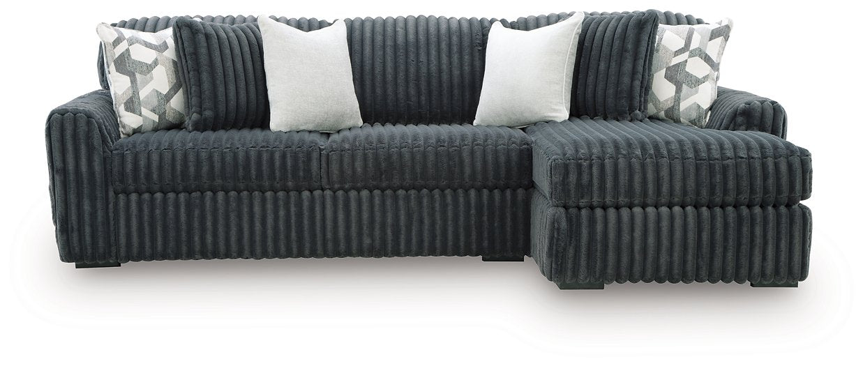 Midnight-Madness Sectional Sofa with Chaise - Orlando Furniture Outlet (Casselberry,FL)