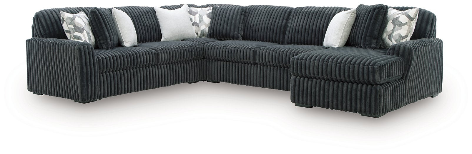 Midnight-Madness Sectional with Chaise - Orlando Furniture Outlet (Casselberry,FL)