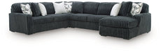 Midnight-Madness Sectional with Chaise - Orlando Furniture Outlet (Casselberry,FL)