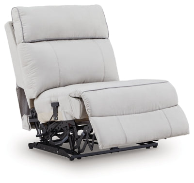 Social Pointe Reclining Sectional with Storage Consoles - Orlando Furniture Outlet (Casselberry,FL)