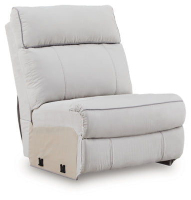 Social Pointe Reclining Sectional with Storage Consoles - Orlando Furniture Outlet (Casselberry,FL)