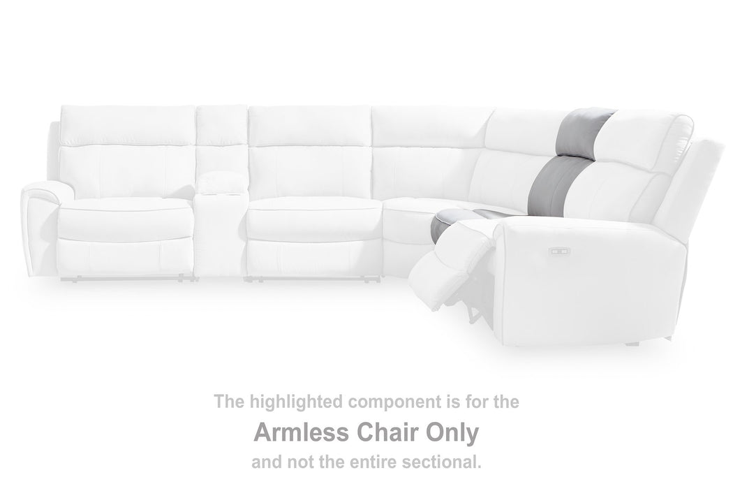 Social Pointe Reclining Sectional with Storage Consoles - Orlando Furniture Outlet (Casselberry,FL)