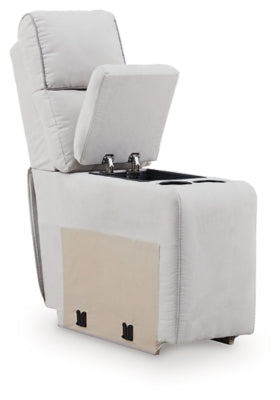 Social Pointe Reclining Sectional with Storage Consoles - Orlando Furniture Outlet (Casselberry,FL)
