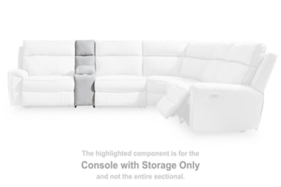 Social Pointe Reclining Sectional with Storage Consoles - Orlando Furniture Outlet (Casselberry,FL)