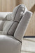 Social Pointe Reclining Sectional with Storage Console - Orlando Furniture Outlet (Casselberry,FL)