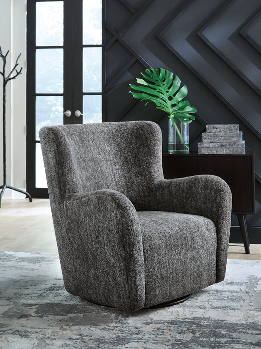 Rowenburg Swivel Glider Accent Chair - Orlando Furniture Outlet (Casselberry,FL)
