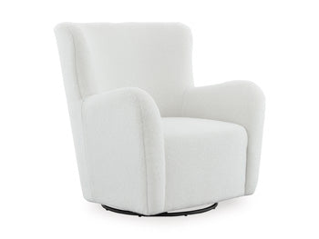 Rowenburg Swivel Glider Accent Chair - Orlando Furniture Outlet (Casselberry,FL)