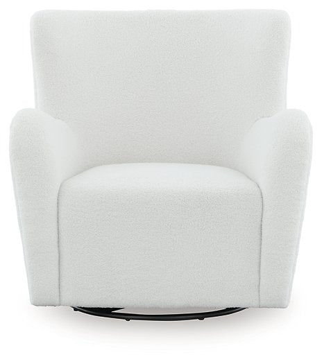 Rowenburg Swivel Glider Accent Chair - Orlando Furniture Outlet (Casselberry,FL)