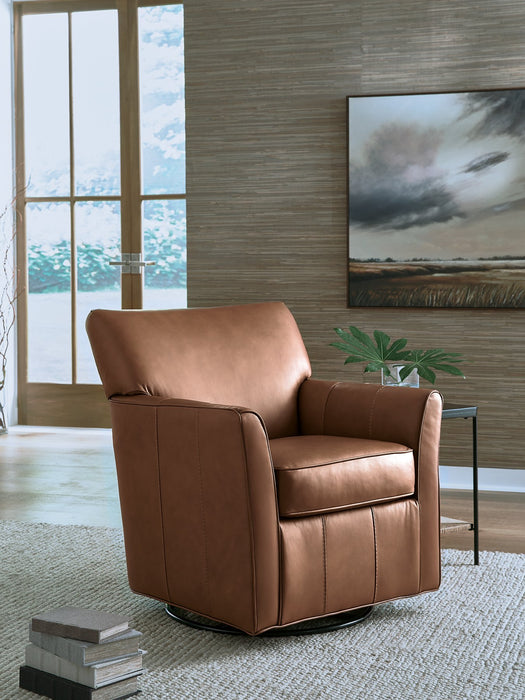Braydunn Swivel Glider Accent Chair - Orlando Furniture Outlet (Casselberry,FL)
