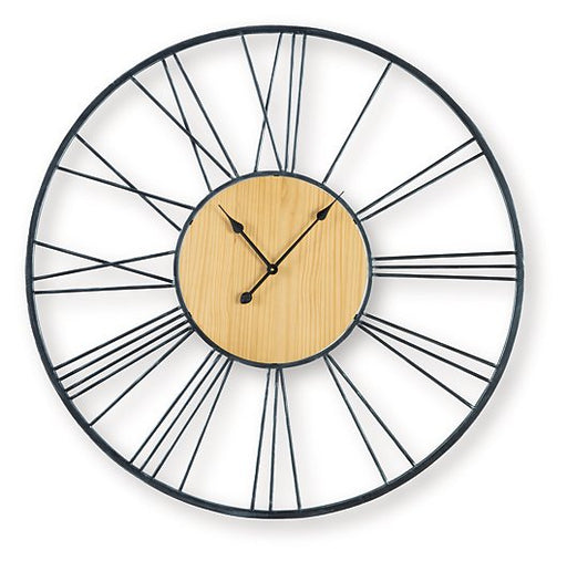 Brockett Wall Clock - Orlando Furniture Outlet (Casselberry,FL)
