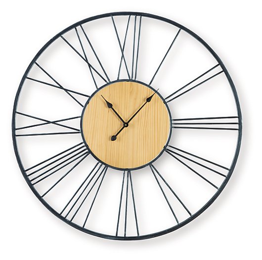 Brockett Wall Clock - Orlando Furniture Outlet (Casselberry,FL)