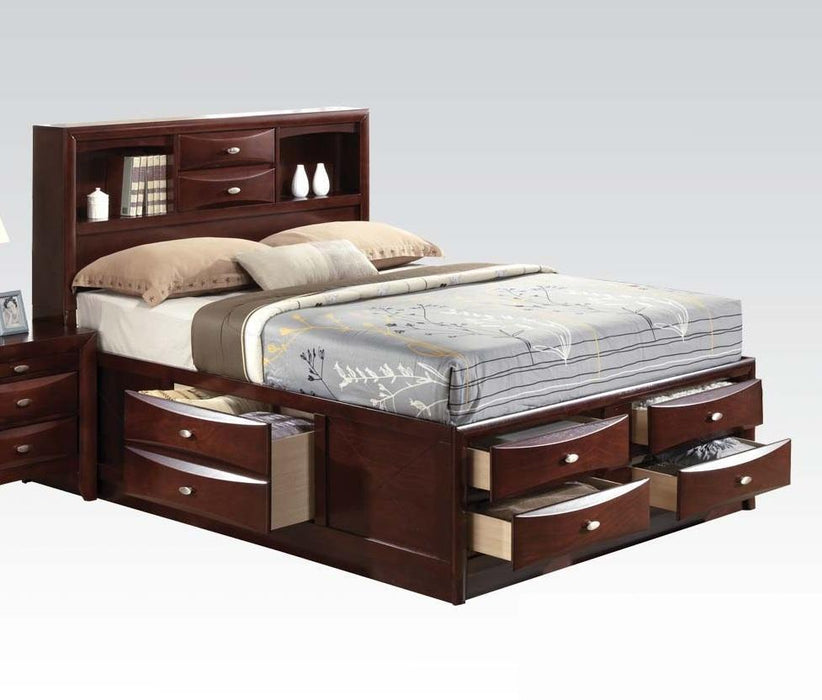 Acme Ireland Queen Storage Bed in Brown 21600Q - Orlando Furniture Outlet (Casselberry,FL)