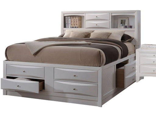 Acme Ireland Queen Storage Bed in White 21700Q - Orlando Furniture Outlet (Casselberry,FL)