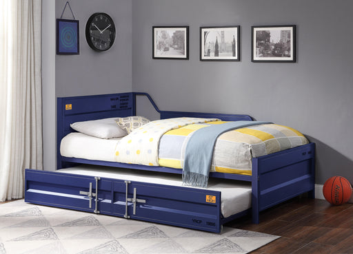 Cargo Blue Daybed & Trundle (Twin Size) - Orlando Furniture Outlet (Casselberry,FL)