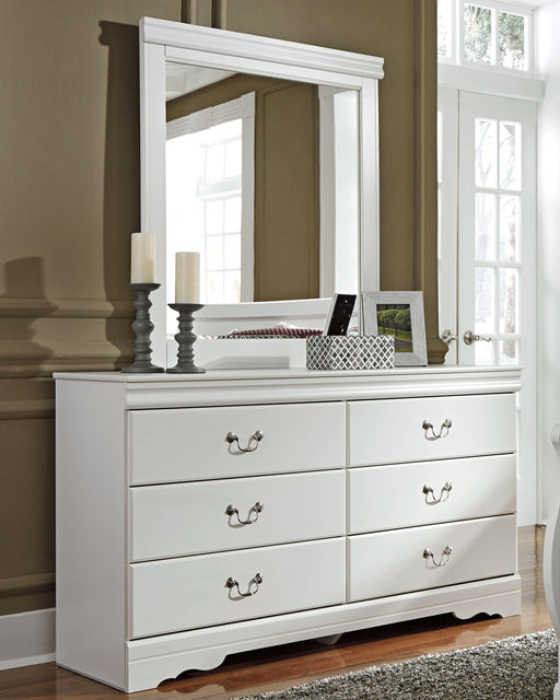 Anarasia Dresser and Mirror - Orlando Furniture Outlet (Casselberry,FL)
