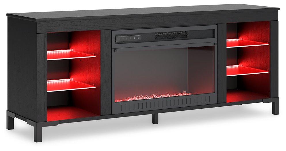 Cayberry Entertainment Center with Electric Fireplace - Orlando Furniture Outlet (Casselberry,FL)