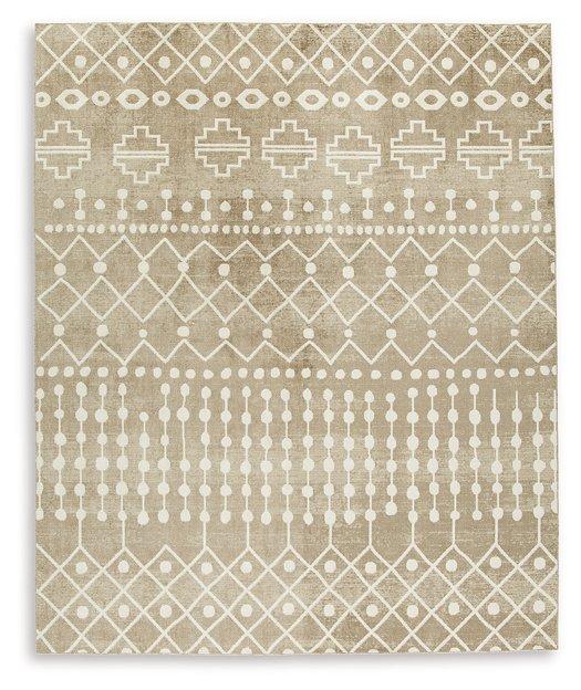 Bunchly 7'10" x 10'3" Washable Rug - Orlando Furniture Outlet (Casselberry,FL)