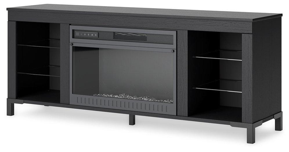 Cayberry 60" TV Stand with Electric Fireplace - Orlando Furniture Outlet (Casselberry,FL)