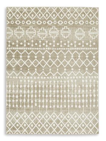 Bunchly 4'11" x 7'2" Washable Rug - Orlando Furniture Outlet (Casselberry,FL)