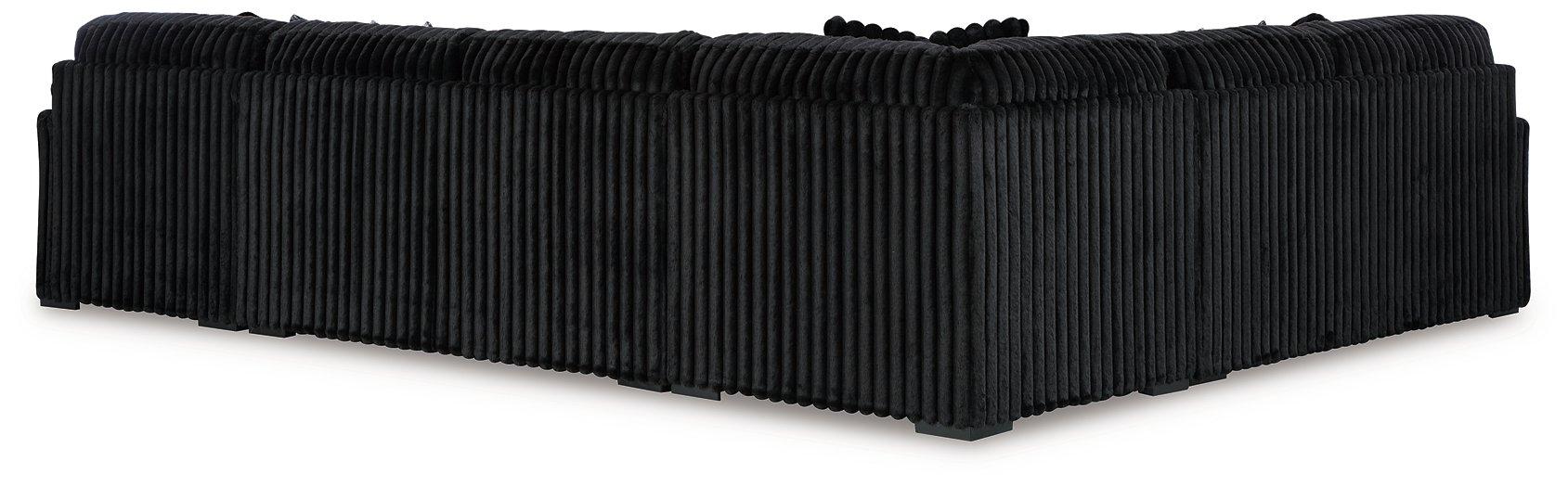 Midnight-Madness Sectional with Chaise - Orlando Furniture Outlet (Casselberry,FL)