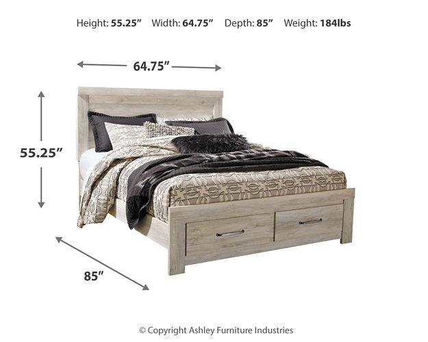Bellaby Bed with 2 Storage Drawers - Orlando Furniture Outlet (Casselberry,FL)