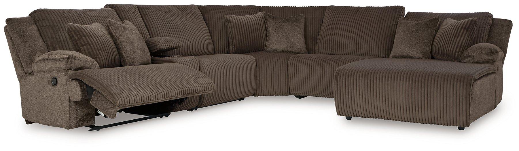 Top Tier Reclining Sectional with Chaise - Orlando Furniture Outlet (Casselberry,FL)