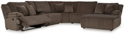 Top Tier Reclining Sectional with Chaise - Orlando Furniture Outlet (Casselberry,FL)
