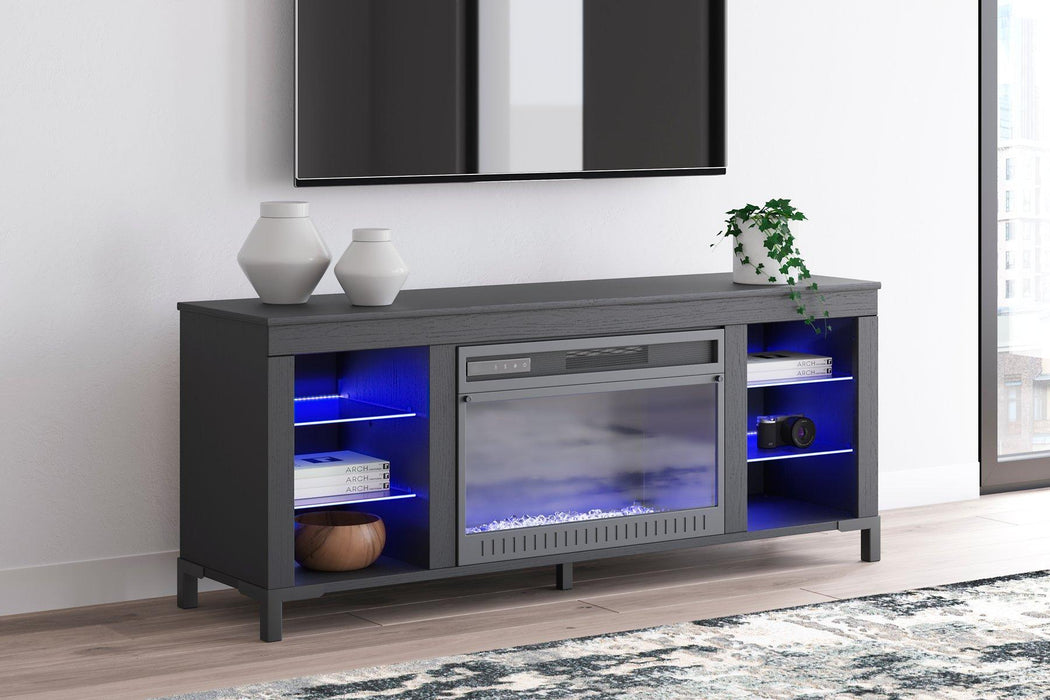 Cayberry Entertainment Center with Electric Fireplace - Orlando Furniture Outlet (Casselberry,FL)