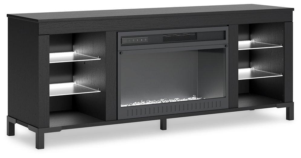 Cayberry Entertainment Center with Electric Fireplace - Orlando Furniture Outlet (Casselberry,FL)