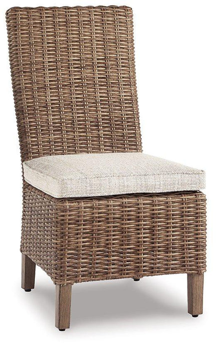 Beachcroft Outdoor Side Chair with Cushion (Set of 2) - Orlando Furniture Outlet (Casselberry,FL)