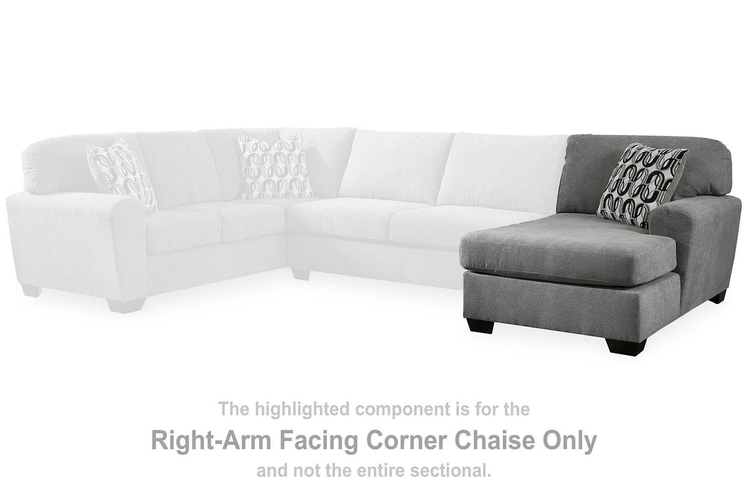 Birkdale Court Sectional with Chaise - Orlando Furniture Outlet (Casselberry,FL)