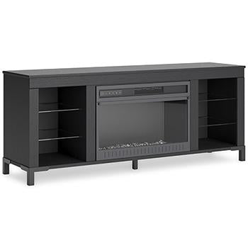 Cayberry 60" TV Stand with Electric Fireplace - Orlando Furniture Outlet (Casselberry,FL)
