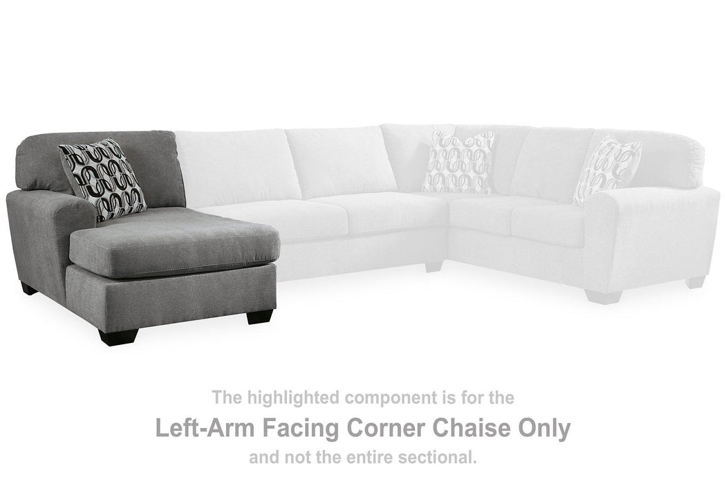 Birkdale Court Sectional with Chaise - Orlando Furniture Outlet (Casselberry,FL)