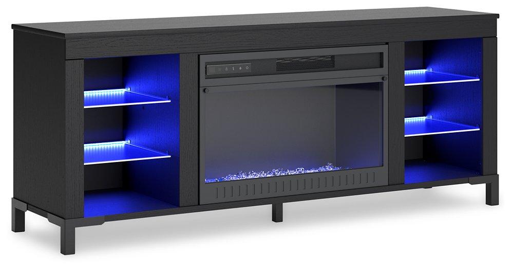 Cayberry Entertainment Center with Electric Fireplace - Orlando Furniture Outlet (Casselberry,FL)