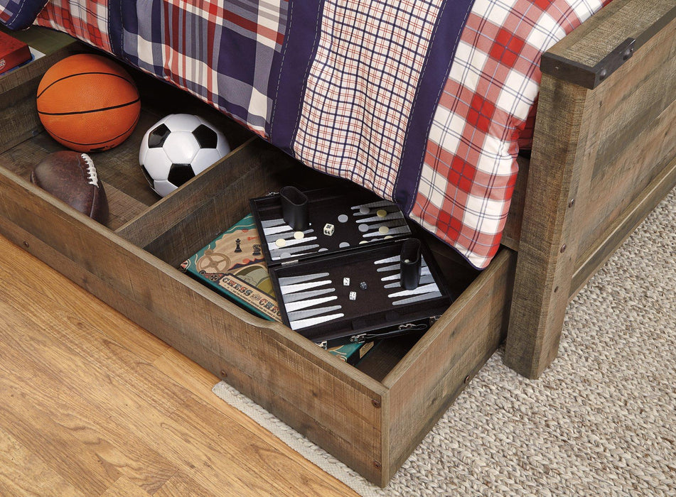 Trinell Bed with Storage - Orlando Furniture Outlet (Casselberry,FL)