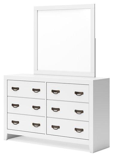 Binterglen Dresser and Mirror - Orlando Furniture Outlet (Casselberry,FL)