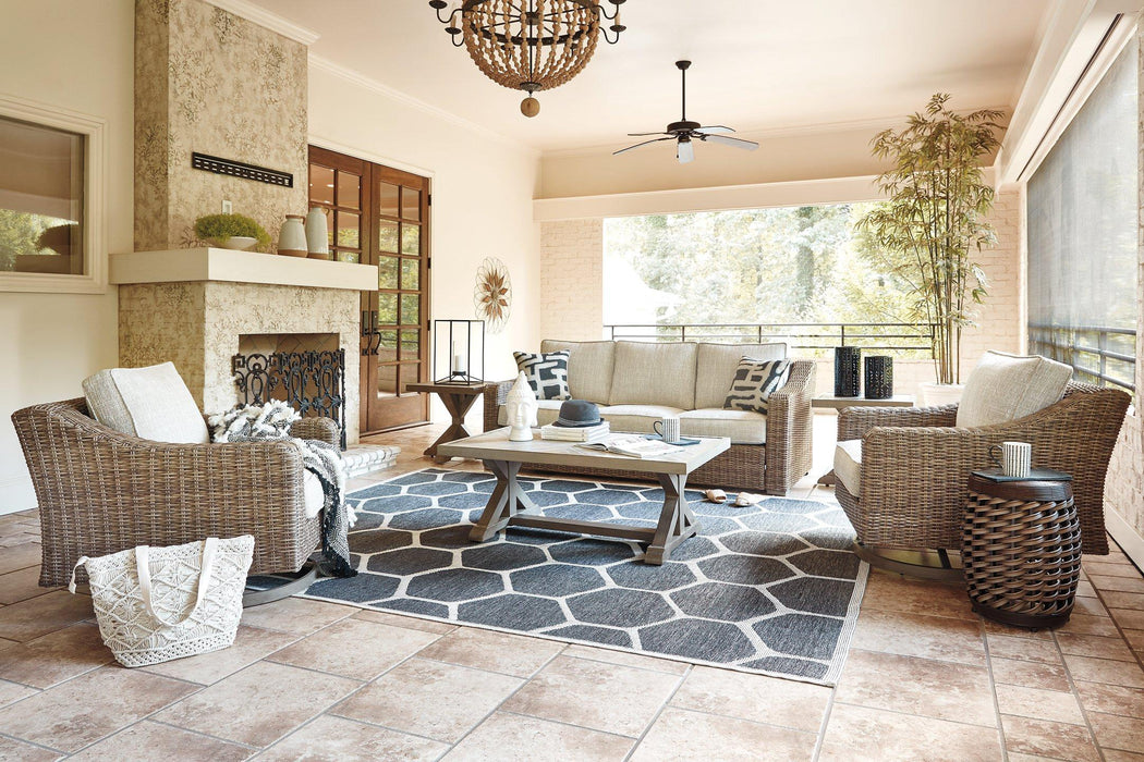 Beachcroft Outdoor Seating Set - Orlando Furniture Outlet (Casselberry,FL)