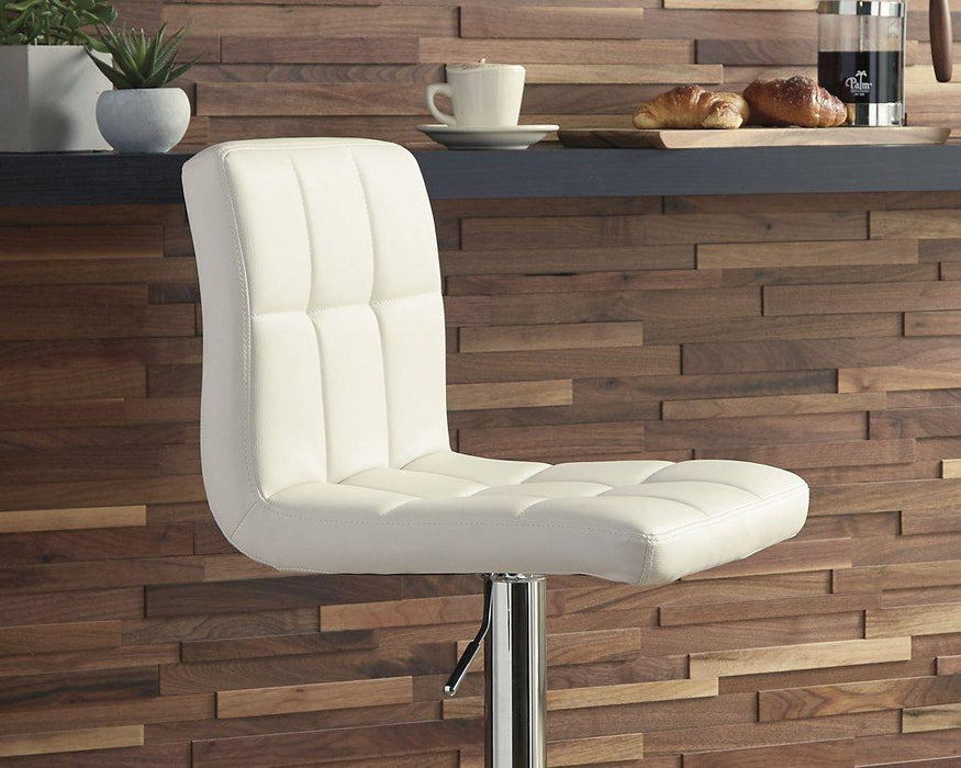 Bellatier Adjustable Height Bar Stool - Orlando Furniture Outlet (Casselberry,FL)