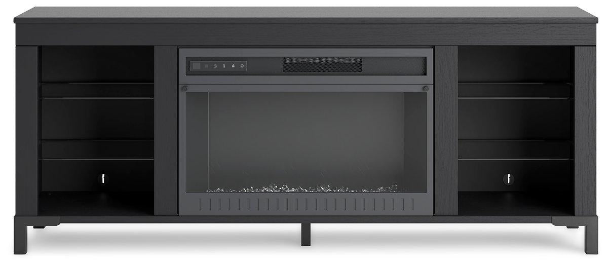 Cayberry 60" TV Stand with Electric Fireplace - Orlando Furniture Outlet (Casselberry,FL)