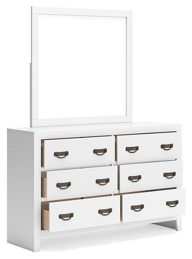 Binterglen Dresser and Mirror - Orlando Furniture Outlet (Casselberry,FL)