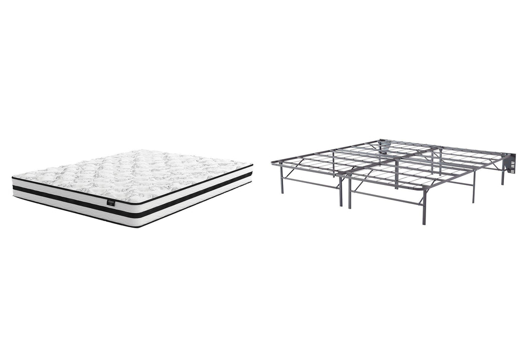 8 Inch Chime Innerspring Mattress Set - Orlando Furniture Outlet (Casselberry,FL)